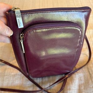 HOBO Cordovan (Burgundy) Leather Crossbody Bag